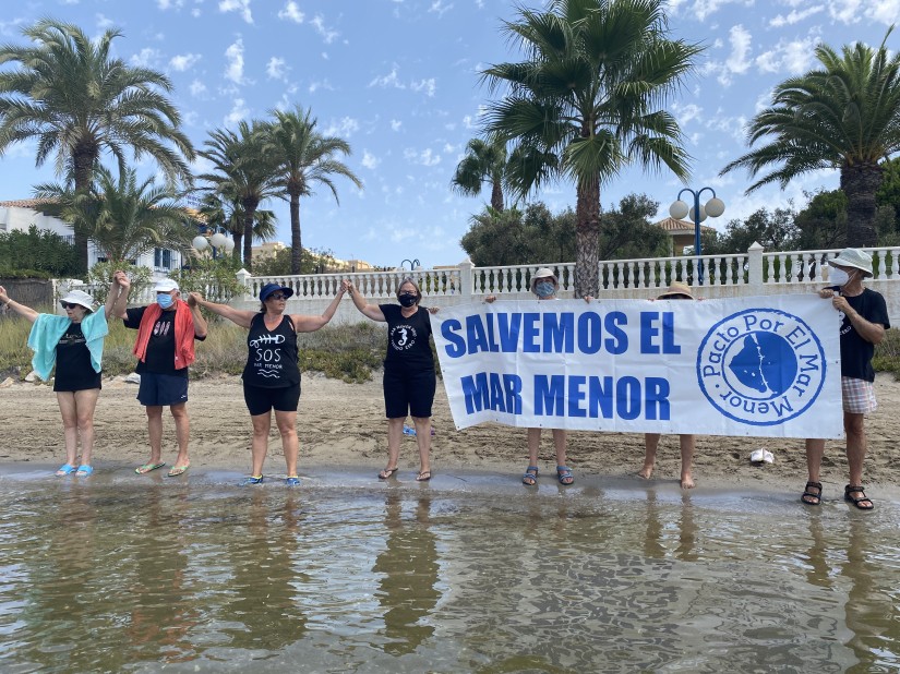 Actievoerders voor Mar Menor in Spanje